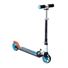 authentic sports & toys muuwmi Aluminium Scooter 125 mm schwarz-orange-weiß - Schwarz