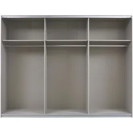 Rauch Schwebetürenschrank Quadra 271 x 210 x 62 cm Beige/Braun