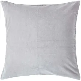 Homescapes Kissenbezug Homescapes 60 x 60 cm Grau
