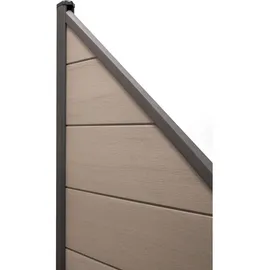 GROJA Universalleiste 200 x 6 cm Grau/Aluminium