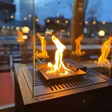 Terrassenheizer Patio Mini Quarzsinter Seta Liquorice manuelle Steuerung 8,2kW