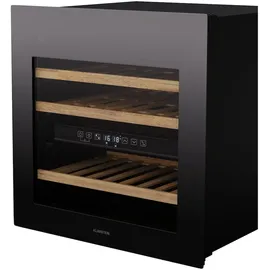 Klarstein Rhone 36 Duo Weinkühlschrank 36 Flaschen, 2 Zonen, 5-22 °c, LED-Steuerung, UV-Schutz, Leiser Betrieb, Weiß, Weinklimaschrank