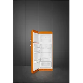 Smeg FAB30LOR6 Retro-Kühl-Gefrierkombination (222 l, 1720 mm hoch, Orange)