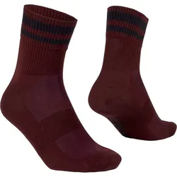 GRIPGRAB Original Stripes Crew Sommer Socken Rot Modell 2024
