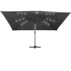 vidaXL Ampelschirm 400 x 300 cm Anthrazit