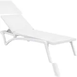 CLP Sonnenliege Pacific 250 x 68 x 0 cm Weiß