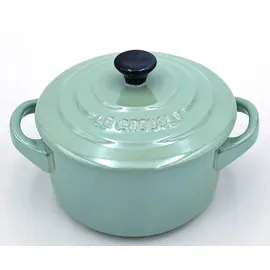 Le Creuset Mini Cocotte 10 cm cool mint metallic