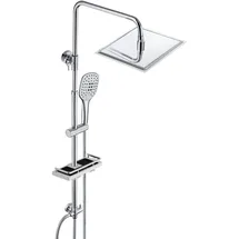 dylin gmbh Regen Dusche Rainshower Überkopfbrauseset Chrom 20x20cm