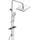 dylin gmbh Regen Dusche Rainshower Überkopfbrauseset Chrom 20x20cm