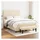 vidaXL Boxspringbett 140 x 200 cm Creme