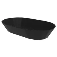 Snackschalen To Go, oval, 200 x 115 x 40 mm 01352202-00000 , 1 Stück, Farbe: schwarz