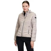 Betty Barclay Outdoorjacke mit abnehmbarer Kapuze in Pale Taupe | Gr.: 48