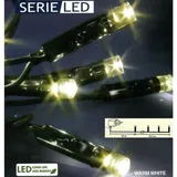 STAR LED Lichterkette 12m 96er warmweiß Kabel Schwarz außen 476-56