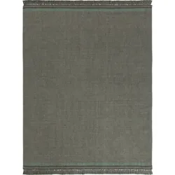 Outdoorteppich Coco 250 x 300 cm Polyethylen Grün