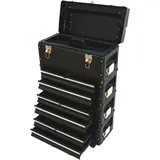 Metall Werkzeugtrolley B3-B BLACK EDITION mit Schubladenverriegelung und Schloss