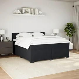 vidaXL Boxspringbett 180 x 200 cm Schwarz