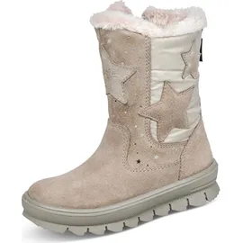 superfit Mädchen Flavia Warm Gefütterte Gore-tex Schneestiefel, Beige 26