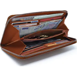 ROYALZ Lilly Vintage Geldbörse Damen braun