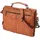 Harbour 2nd Ashton Messenger Leder 25 cm Laptopfach braun