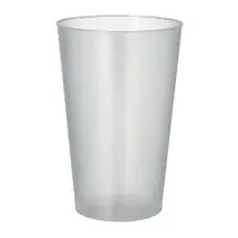 Papstar Plastikbecher 0,4 l Transparent 50 St.