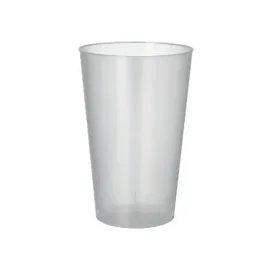 Papstar Plastikbecher 0,4 l Transparent 50 St.