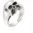 KUZZOI Ring Silber 60