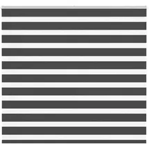 vidaXL Doppelrollo Zebrarollo 155 x 150 cm schwarz