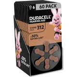 Duracell Hörgerätebatterien Größe 312, 60er Pack [Amazon exclusive]