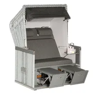 SonnenPartner Konsul 2-Sitzer Strandkorb Halbliegemodell Nordsee