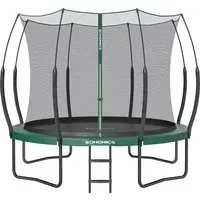 SONGMICS Federloses Trampolin Ø 244/305/366 cm