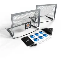 ArtSport Pop-up Fußballtor Goal Master - Grau