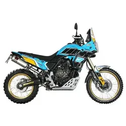 MIVV Dakar Auspuffsystem Mit Eg-Be Edelstahl / Edelstahl Schwarz