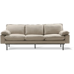 HKliving - Retro Sofa, 3-Sitzer, beige