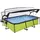 EXIT TOYS Lime Pool 300 x 200 x 65 cm inkl. Filterpumpe und Abdeckung