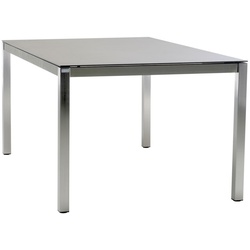 Tisch Classic Edelstahl - 160 x 100 cm 400 - Teak