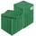 Vevor ineinandergreifende Drainagematte Duschmatte 31 x 31 cm modulares ineinandergreifende Bodenmatten, 50 Stk. Spleiß-Drainagematten, rutschfeste Drainage-Bodenfliesen, für Garage Garten Grün