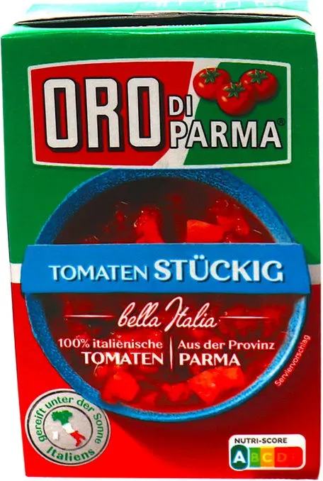 2 x Oro Di Parma Stückige Tomaten