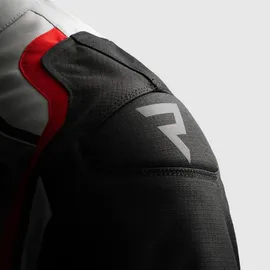 Rebelhorn Borg 2 Motorradjacke Schwarz/Grau/Rot L