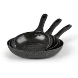 BratMaxx Pfannen-Set 3-tlg. 20 cm + 24 cm + 28 cm