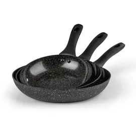 BratMaxx Pfannen-Set 3-tlg. 20 cm + 24 cm + 28 cm