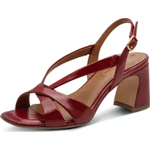 TAMARIS Blockabsatz-Sandaletten Damen Rot 39