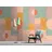 Living Walls Geometrische Retro-Tapete Moderne Mustertapete 2 cm x 10 m 1 St weiß
