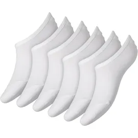 s.Oliver Füßlinge essentials 6 Paar Weiß 39-42