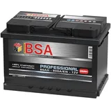 BSA Autobatterie 85Ah 12V extrem Leistungsstark 800A/EN ersetzt 74Ah 75Ah 80Ah