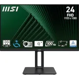 MSI Pro MP245PG 60,5cm (23,8") FHD IPS Office Monitor 16:9 HDMI/DP/VGA 100Hz 4ms Sync