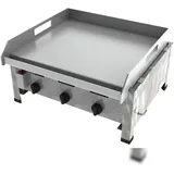 ChattenGlut Professional Gasbräter 3-flammig Erdgas 10,8 kW mit Planchaplatte