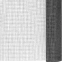 vidaXL Fliegengitter Fiberglas 80 x 200 cm Schwarz