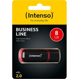 Intenso Business Line 8GB schwarz/rot