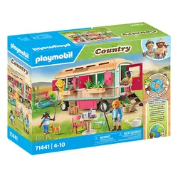 PLAYMOBIL 71441 Gemütliches Bauwagencafe Spielset, Mehrfarbig
