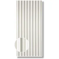 CONACORD Streifenvorhang 90 x 200 cm Grau-Weiß